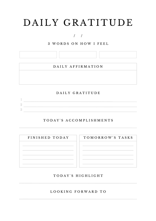 Innova Well™ - Gratitude Journal